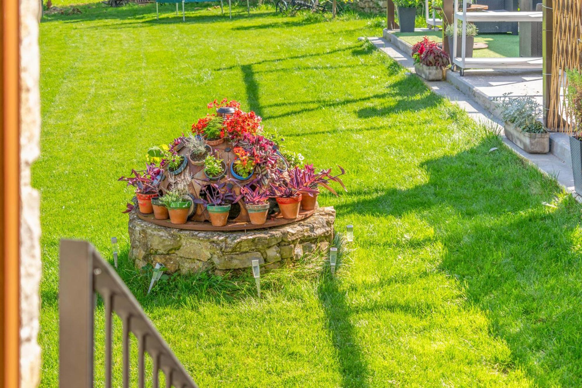 Acogedora Casa Rural Con Jardin Y Barbacoa Proxima A Pamplona Ilzarbe Exteriör bild